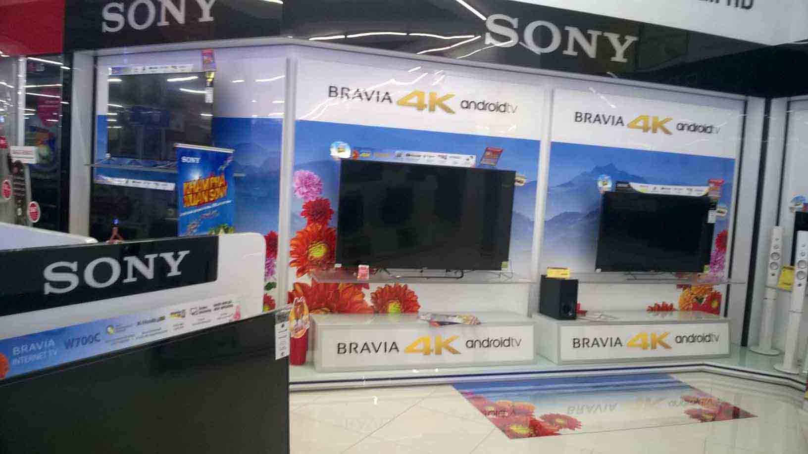 Thi Cong Ban Trai Nghiem Hang Sony Cac Tinh tại miền Nam