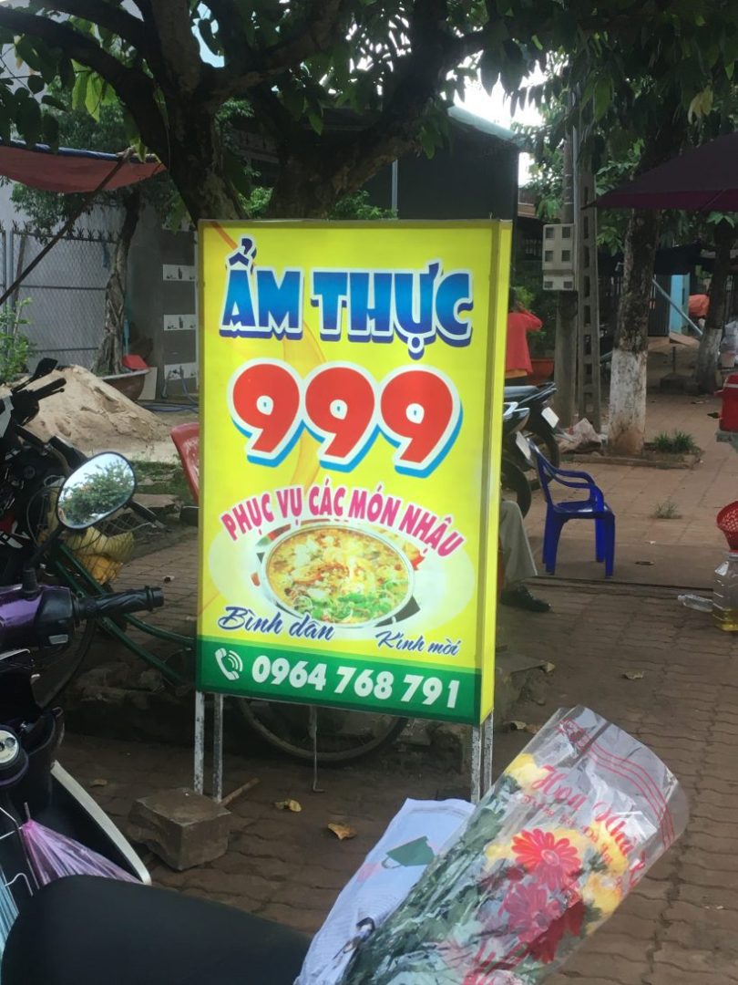 Bảng Hiệu Kinh Doanh Quán Ăn
