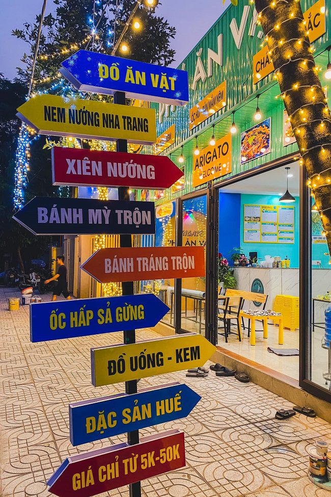 Thiết Kế Bảng Hiệu Cho Quán Ăn 